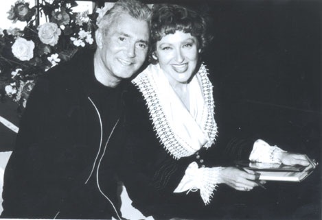 Vidal Sassoon  with Vivienne Mackinder