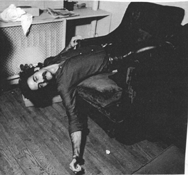 Avram, worn out after P-P-U-F-F photo shoot for Sassoons NYC, 81