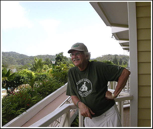 Sur le balcon de ma chambre au Gamboa Rainforest Resort