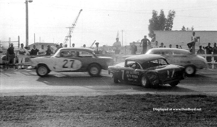 1964 - Joe Guthries Auto Repair sponsored car racing at Palmetto Speedway, Medley