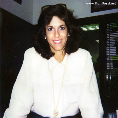 1990 - Marie Clark in my office