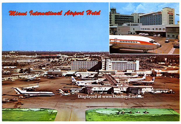 Late 1960s - Concourse 4 and the 20th Street Terminal at Miami International Airport