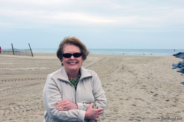 April 2010 - Karen at Ocean City, Maryland