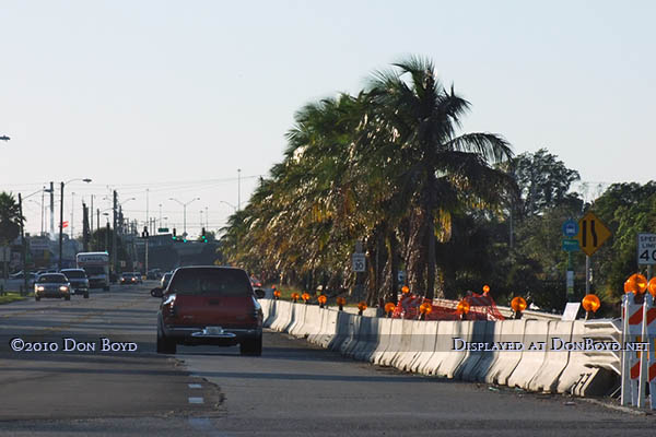 2010 - Coconut palms on W. 84th Street before widening from 3 lanes to 5 lanes from Red Road to Ludlam Road