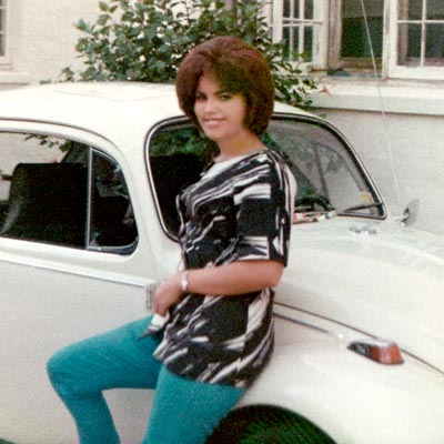 1968 - Cindy from Ruskin with my 1968 VW Beetle