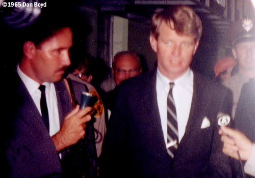 1965 - U. S. Senator (D-NY) Robert F. Kennedy at Miami International Airport
