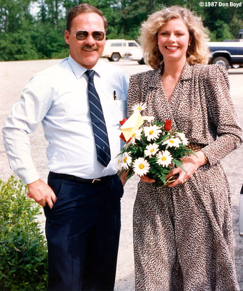 1987 - Toni Tennille, the beauty of the Captain and Tennille, and Don Boyd