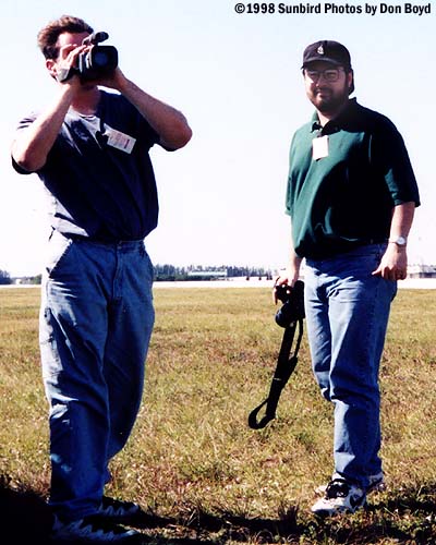 1998 - Joe Pries and Mike McLaughlin at Miami International Airport