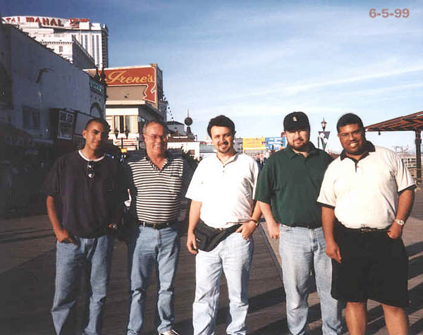 1999 - Carlos Borda, Don Boyd, Kev Cook, Mike McLaughlin and Erik C. Huey