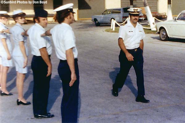 Mid 70s - CGRU Miami IV unit inspection on drill weekend