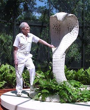 6/15/11 - RIP Mr. Haast!   Bill HAAST and the MIAMI SERPENTARIUM Photo Gallery - click on image to view