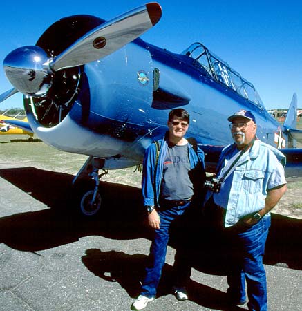 2005 - Dave Campbell and Eddy Gual at 2005 TICO Warbird Air Show