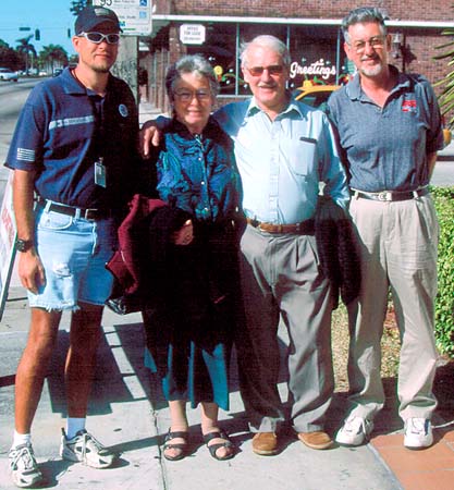 2004 - Jeff Johnson, the late Margaret Morton, John Morton and Bob Durey