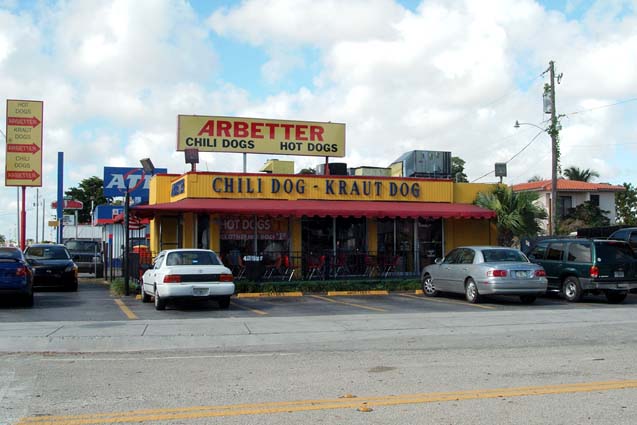 2007 - Arbetter Hot Dogs on Bird Road (Ronnies story and obituary below)
