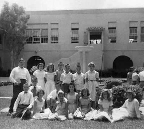 1956 - Mr. Leo Prices 6th grade class at William Jennings Bryan Elementary in North Miami