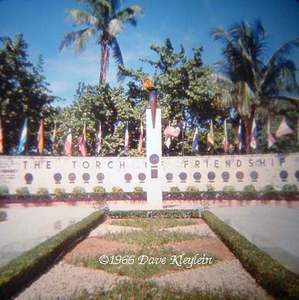 1966 - the Torch of Friendship in Bayfront Park