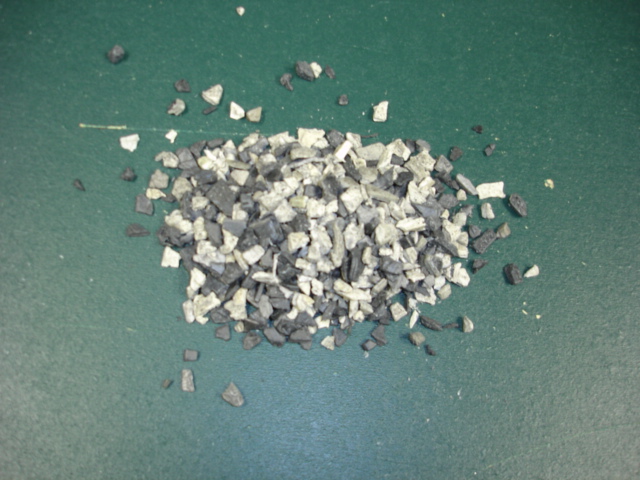 PC mix color regrind