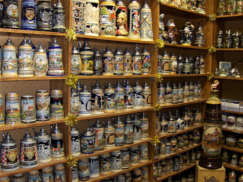 BEER STEIN DISPLAY