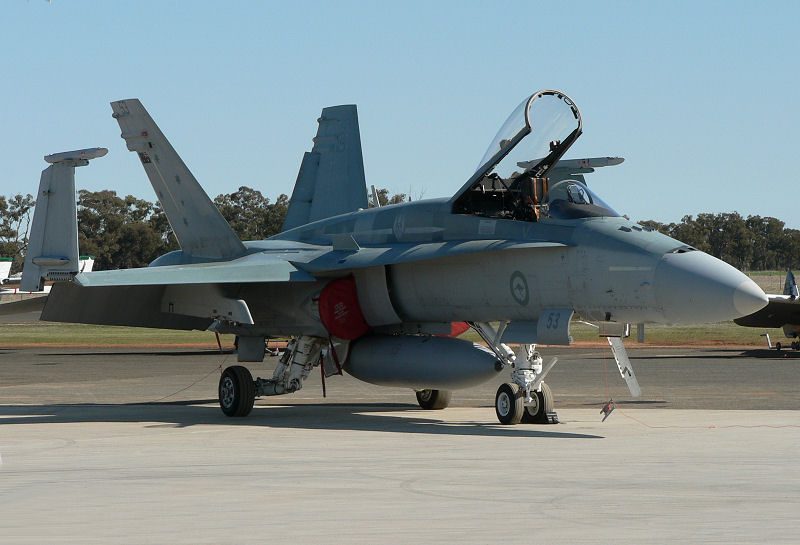 FA-18 Hornet.