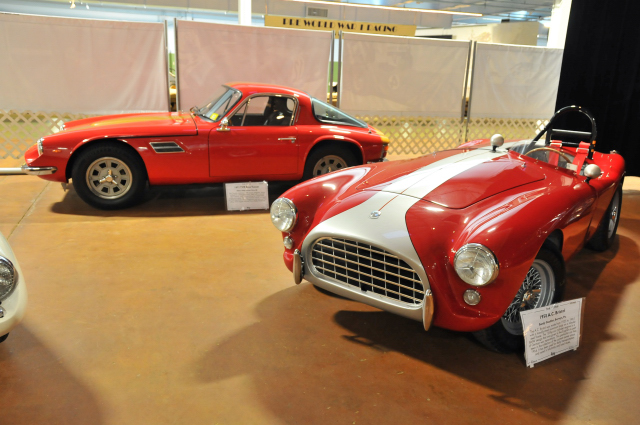 Albert Ways 1971 TVR Boss Tuscan, left, and Sandy Stadtlers 1958 A.C. Bristol (ST)