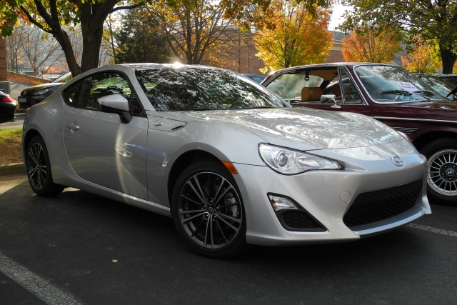 2013 Scion FR-S, known outside North America as Toyota GT86 or simply 86; nearly identical twin of the Subaru BRZ (4546)