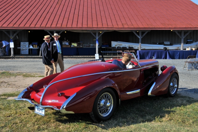 1935 Amilcar Pegase Grand Prix Roadster by Figoni, owned by Malcolm Pray, Greenwich, CT (7298)