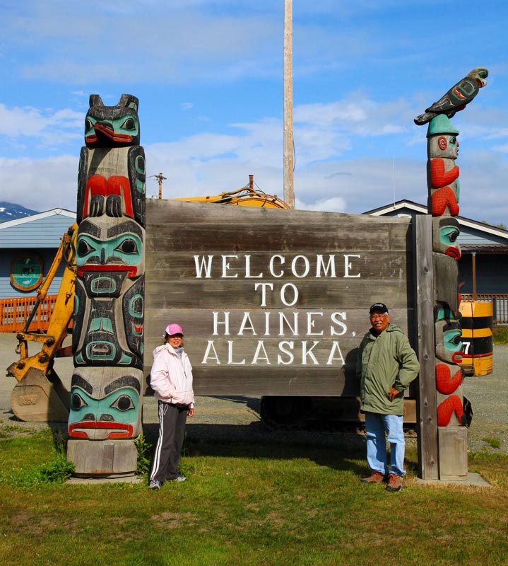 Haines is NOT known for underwear,  but for bald eagles!