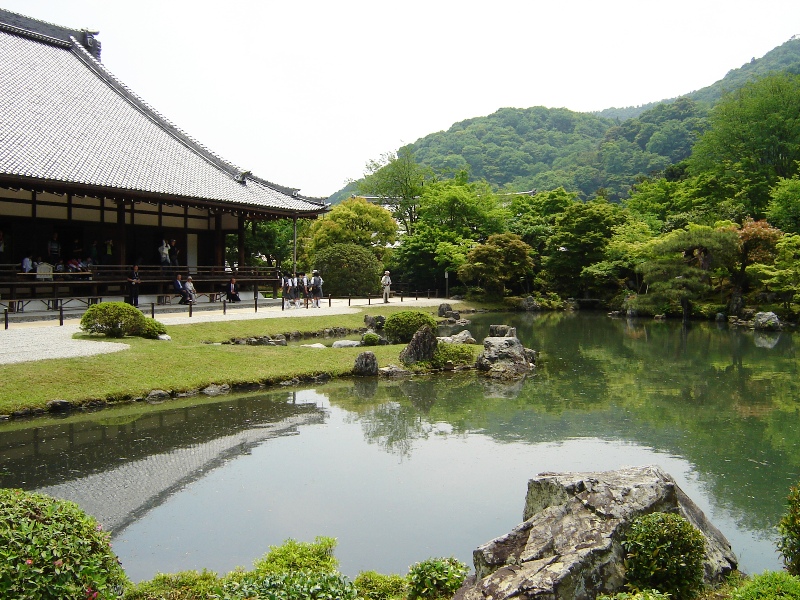 Arashiyama--嵐山天龍寺之曹源池