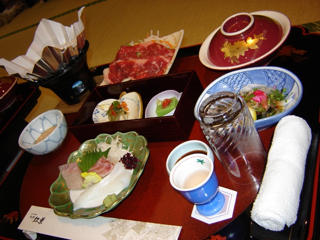 Lake Biwa Hotel--精緻的懷石料理