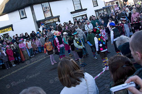 Whittlesea Straw Bear Festival 2008 , New Road Molly ( average age 9 years )