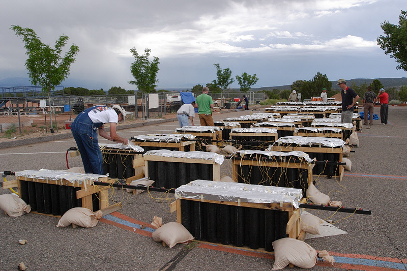 Tubes Loaded and Covered, Rails Wired (2713)