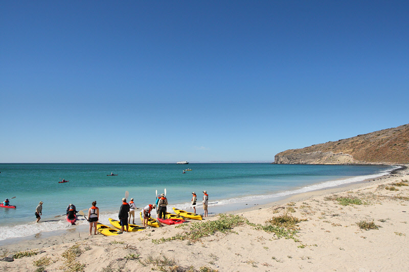 Kayaking at Punta Dispensa (9634)