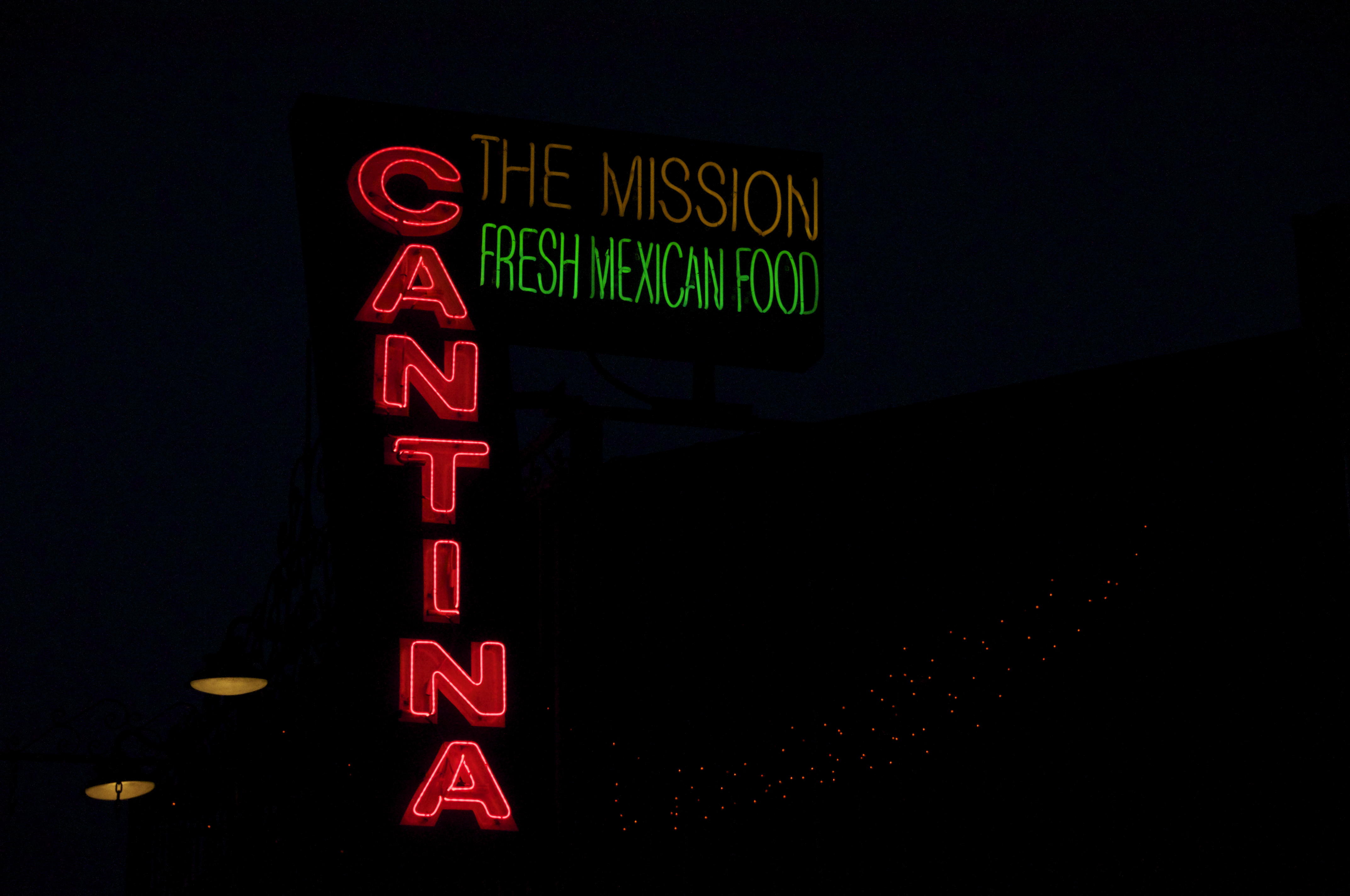 Mission Cantina Neon