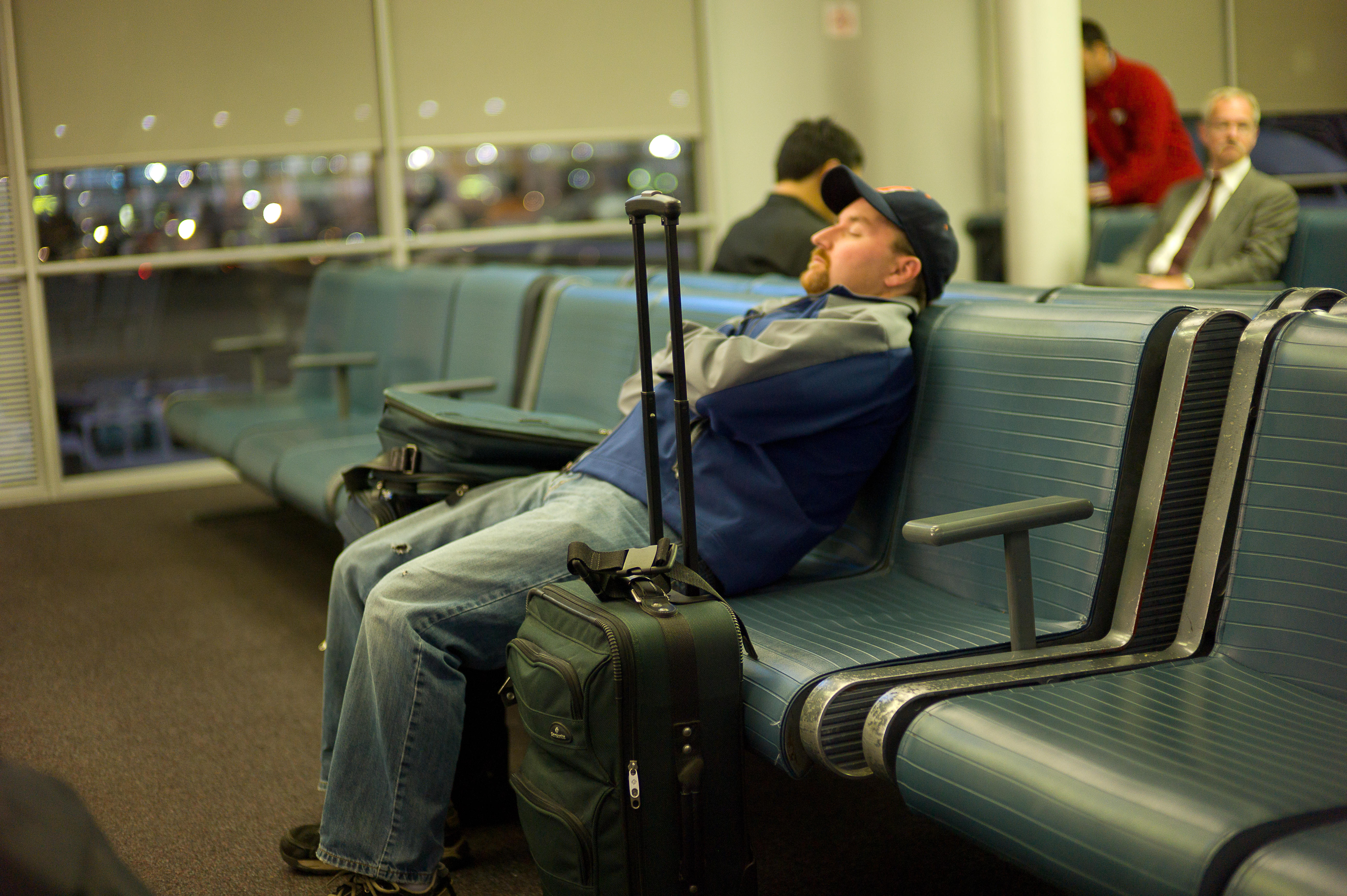 Napping at OHare