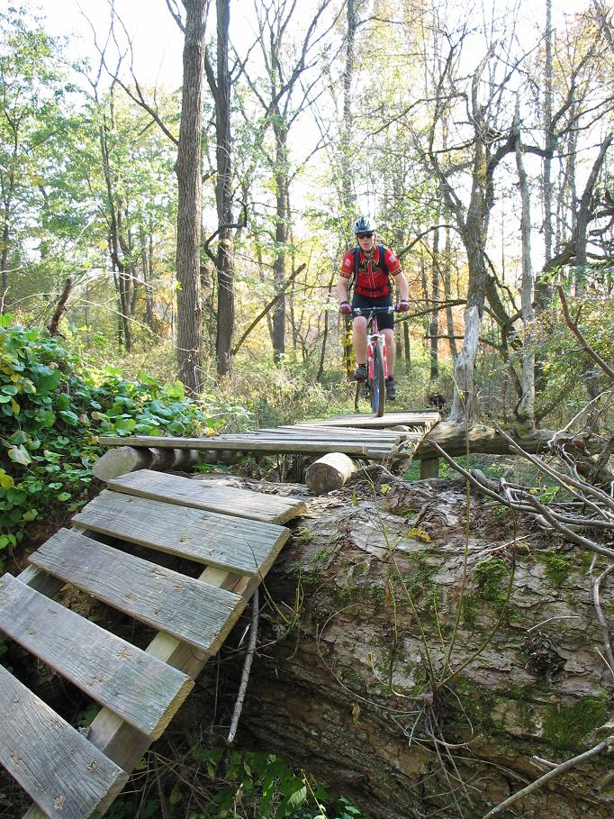 Biking at Vultures Knob