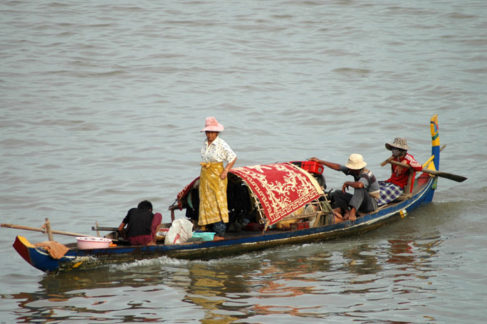 ...where the Tonli Sap...