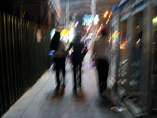 Stumblin' round drunk in Bangkok