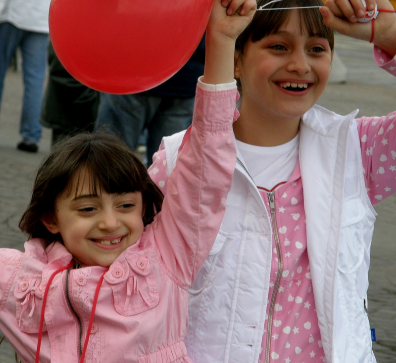 Kids in street