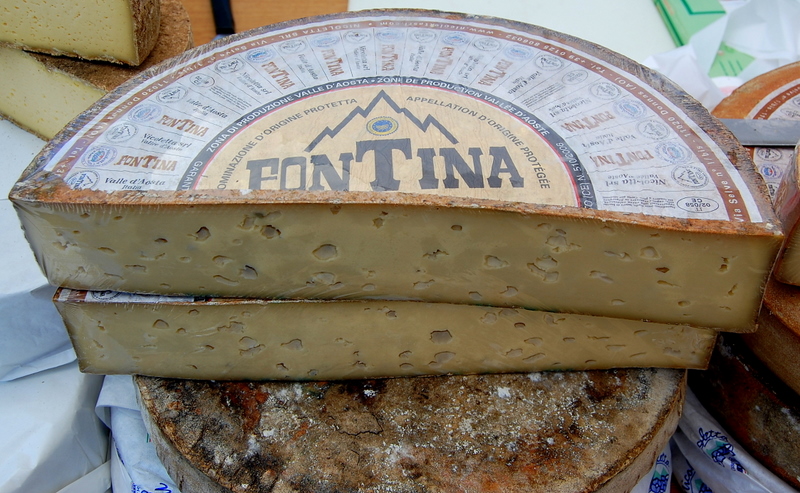 Fontina cheese has been made in the Aosta Valley