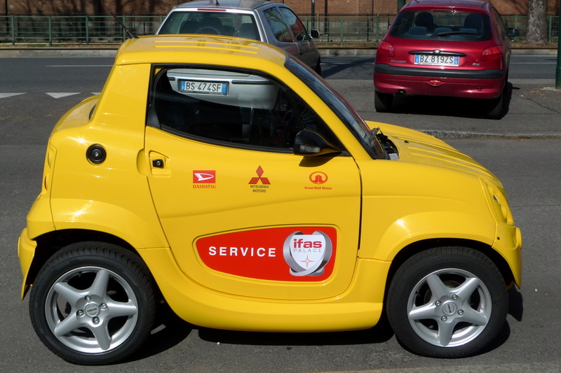 yellow car