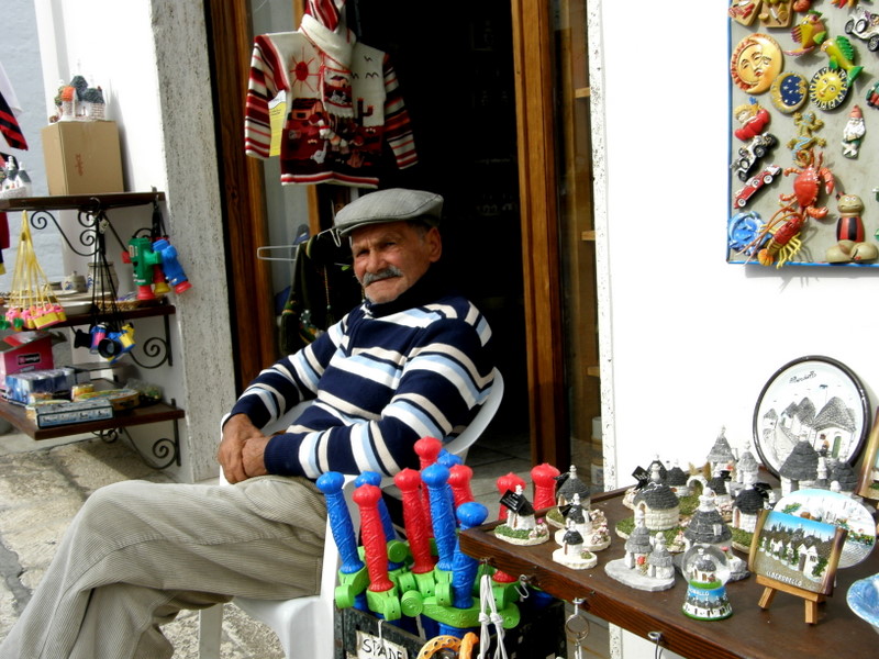 Souvenir seller