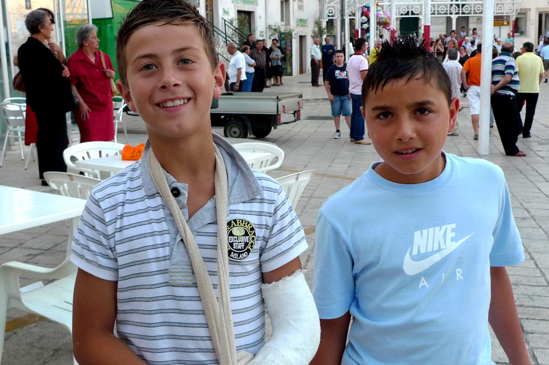 Kids in street