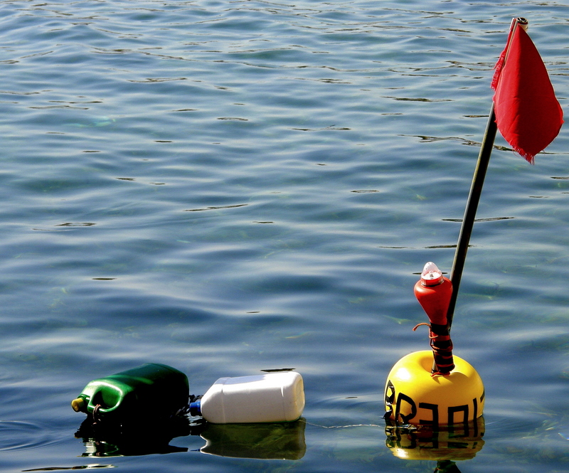 Plastic sea
