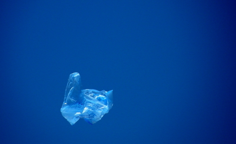 Blue Plastic envelope