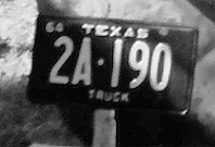 Texas plate
