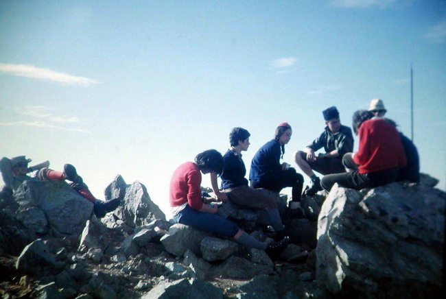 Au sommet de lOssau (Rcit de lascension et du bivouac)
