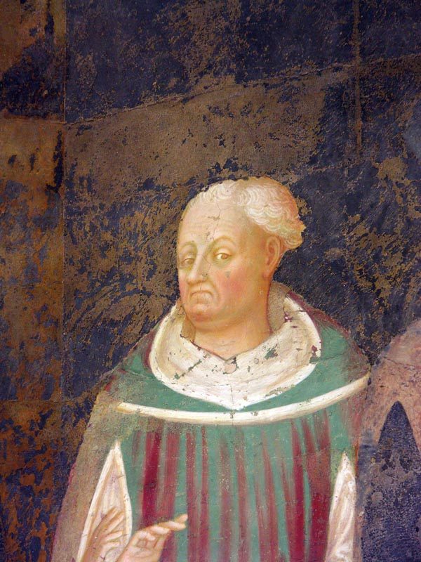 Detail of fresco in Collegiata 2