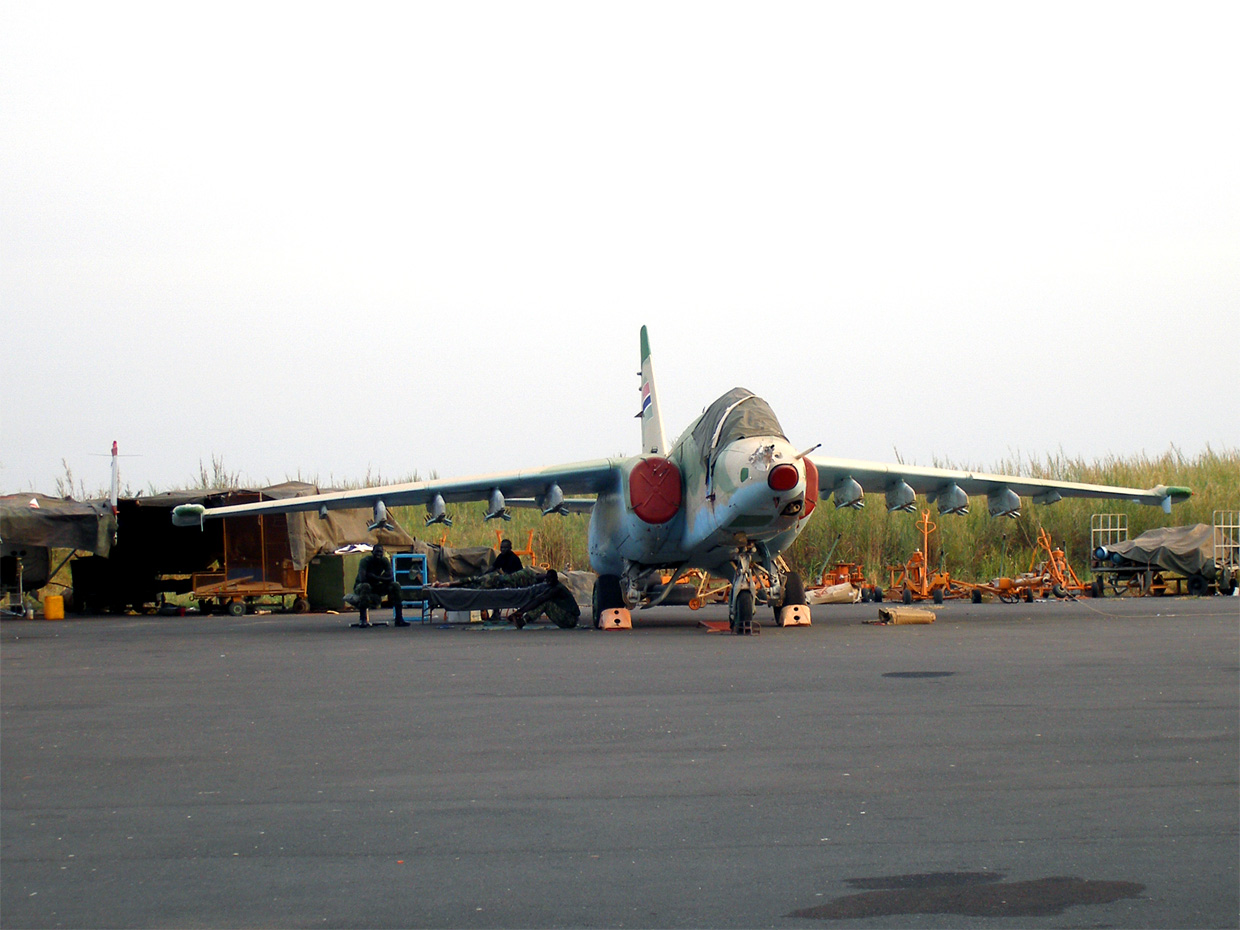 SU-25 of the Gambian airforce