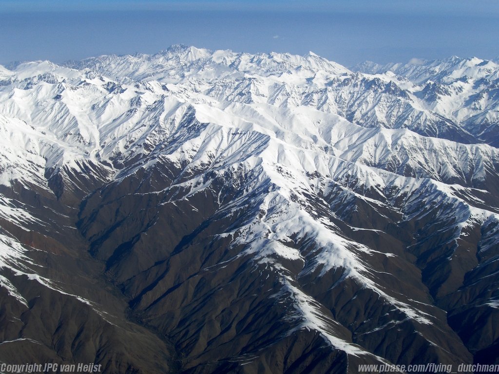 The HinduKush mountains