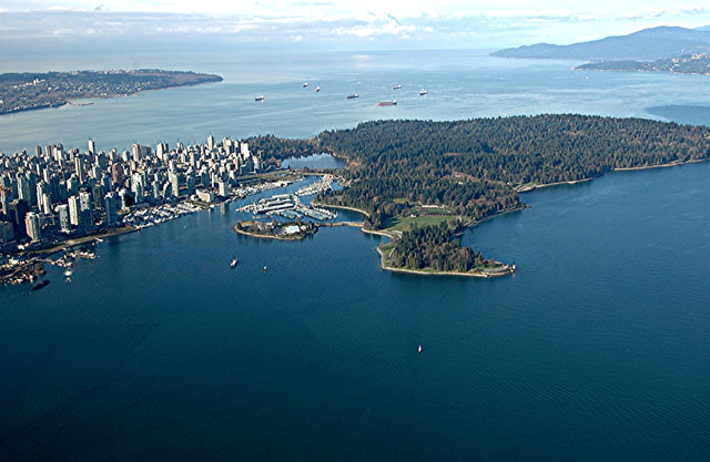 Stanley Park and Vancouver Skyline.jpg
